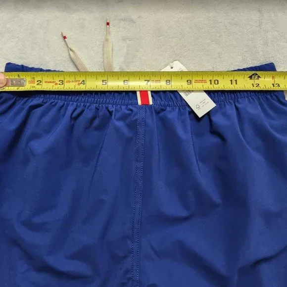 New Men's S M  Tracksmith x J Crew Cannonball Run blue running shorts - Picture 8 of 11